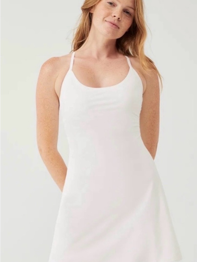 Outdoor Voices White The Exercise Dress